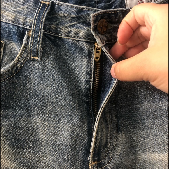 AG The Sadie Demin shorts (100% cotton) - Picture 4 of 12